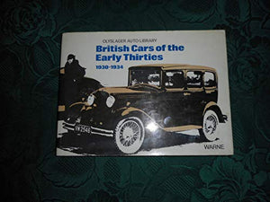 British Cars of the Early Thirties, 1930-34 