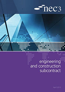 NEC3 Engineering and Construction Subcontract (ECSS) 