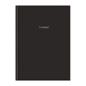 Black Hardcover Journal 6 X 8.5