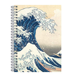 Hokusai Great Wave Wire-O Journal 6 X 8.5