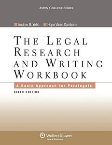 The Legal Research and Writing Workbook 