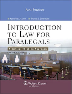 Introduction to Law for Paralegals 