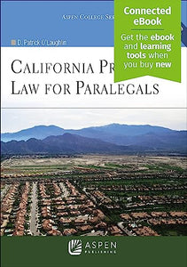 California Property Law for Paralegals 