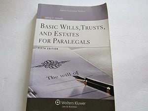 Basic Wills, Trusts, and Estates for Paralegals 