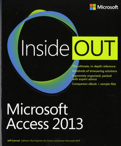 Microsoft Access 2013 Inside Out 