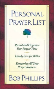 Personal Prayer List 