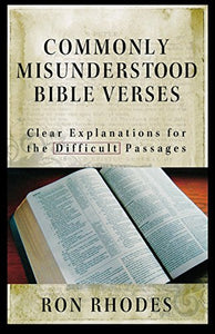 Commonly Misunderstood Bible Verses 