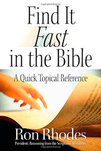 Find it Fast in the Bible 