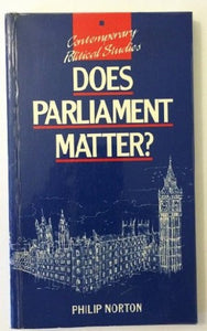 Does Parliament Matter? 