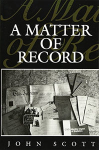 A Matter of Record 