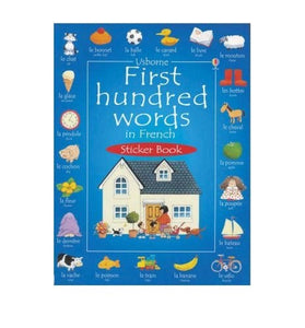 First 100 Words in French Sticker Book 