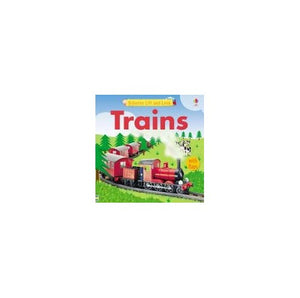 Usborne Lift and Look Trains 