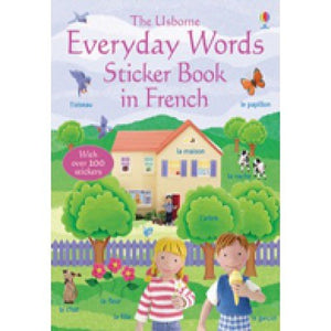 Everyday Words Sticker Book in French 