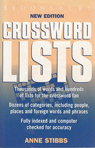 Bloomsbury Crossword Lists 