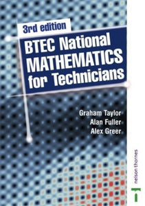 BTEC National Mathematics for Technicians 