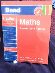 Bond First Papers in Maths 7-8 Years 