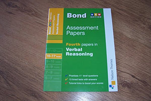 Bond Fourth Papers in Verbal Reasoning 10-11+ Years 