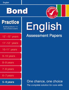 Bond Introductory Papers in English 5-6 Years 