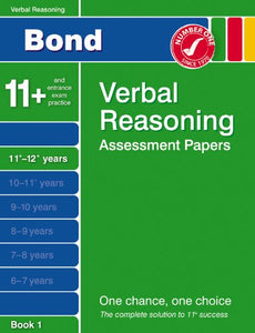 Bond Fifth Papers in Verbal Reasoning 11-12+ Years 