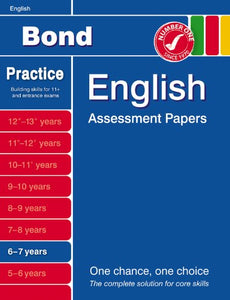 Bond Starter Papers in English 6-7 Years 