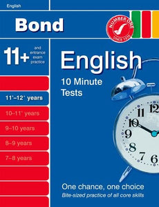 Bond 10 Minute Tests English 11-12+ Years 