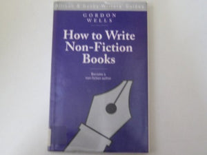 How to Write Non-fiction Books 