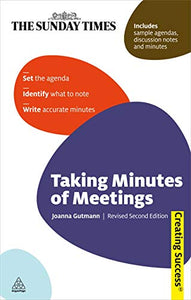 Taking Minutes of Meetings 