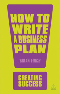 How to Write a Business Plan 