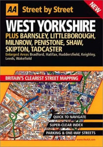 AA Street by Street Yorkshire, West 