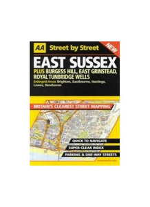 AA Street by Street Sussex, East 