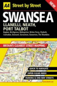 AA Street by Street Swansea 