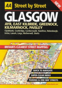 AA Street by Street Glasgow 