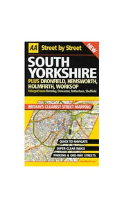 AA Street by Street Yorkshire, South 