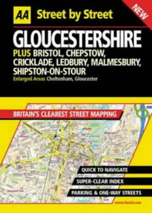 AA Street by Street Gloucestershire 