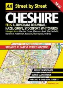 AA Street by Street Cheshire 