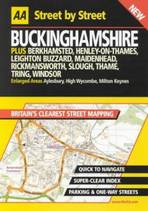 AA Street by Street Buckinghamshire 