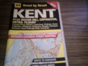 AA Street by Street Kent 