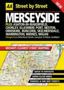 AA Street by Street Merseyside 