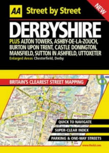 AA Street by Street Derbyshire 