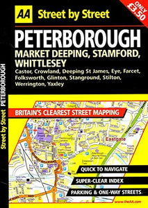 AA Street by Street Peterborough 