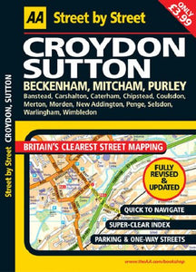 AA Street by Street Croydon Midi 