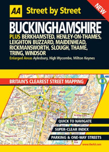 AA Street by Street Buckinghamshire Midi 