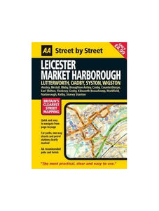 AA Street by Street Leicester, Market Harborough 