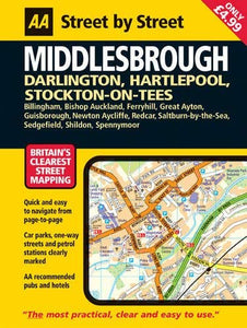 AA Street by Street Middlesbrough 