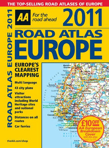 AA Road Atlas Europe 