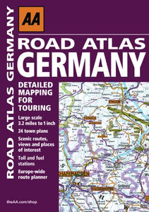 AA Road Atlas Germany 