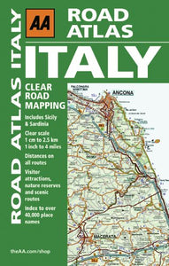 AA Road Atlas Italy 