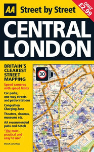 AA Central London Map 