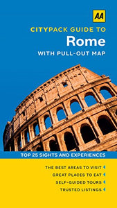 Citypack Guide to Rome with pull-out map 