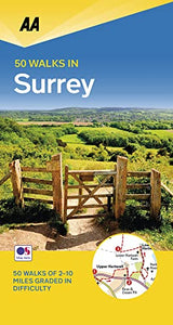 50 Walks in Surrey 